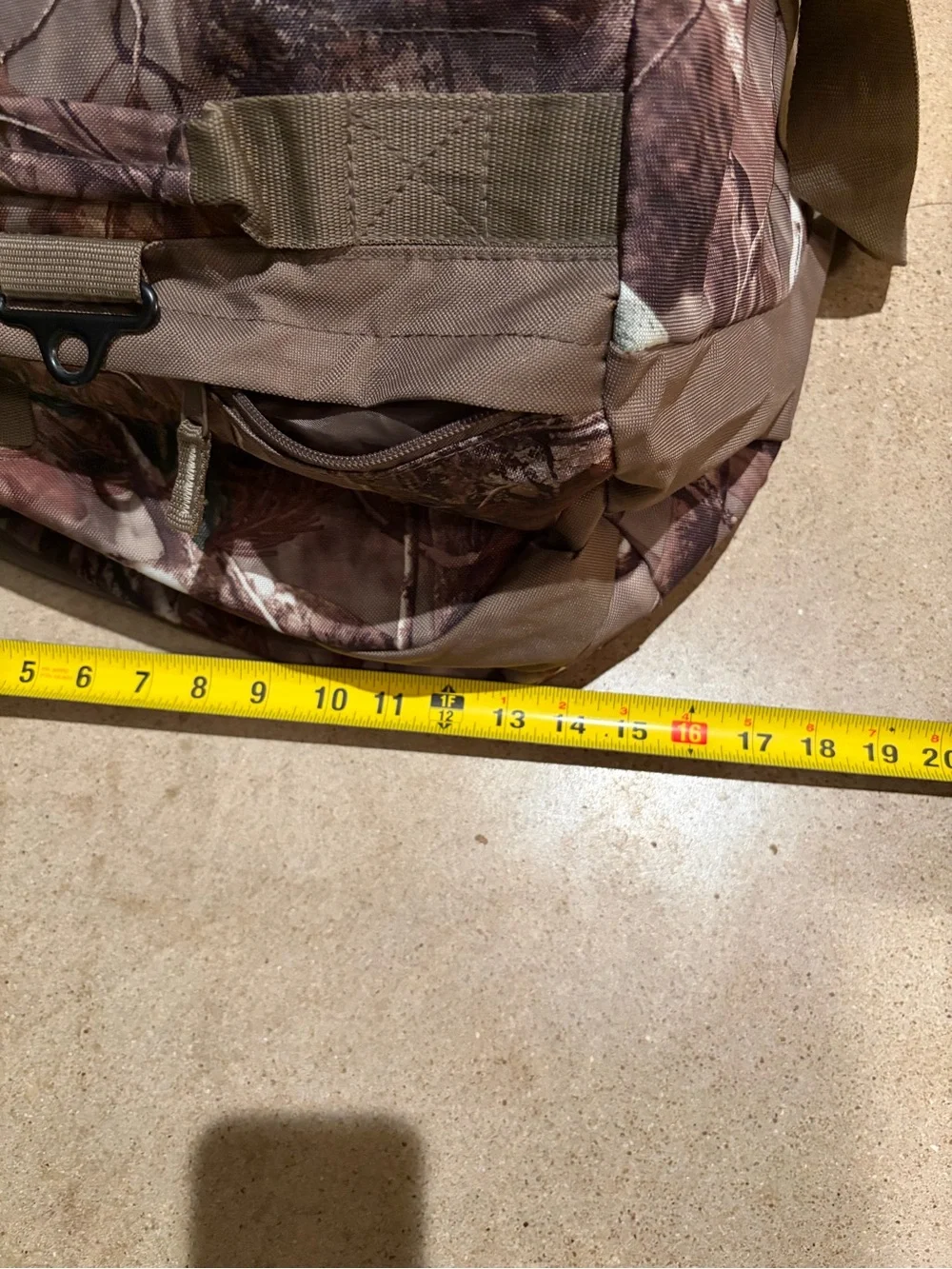 RedHead Realtree Camo Gear Duffel in Brown and Green XL - HUGE